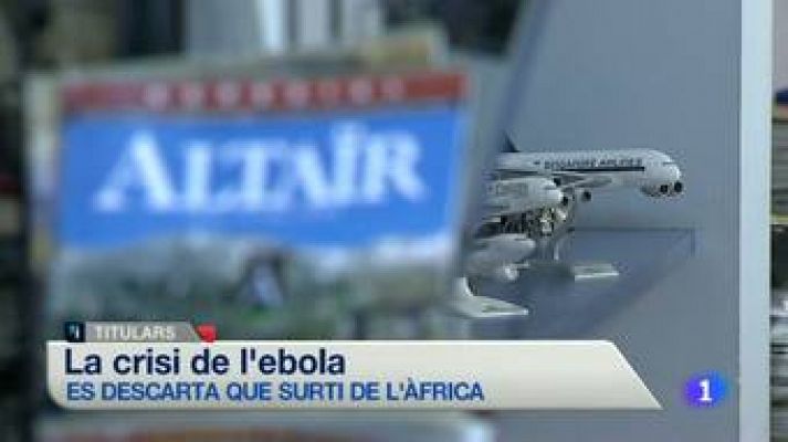 L'Informatiu - L'informatiu en 3' - 06/08/2014