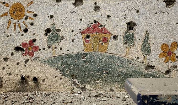 Telediario 1 - Los gazatíes: "Han destrozado nuestras vidas"