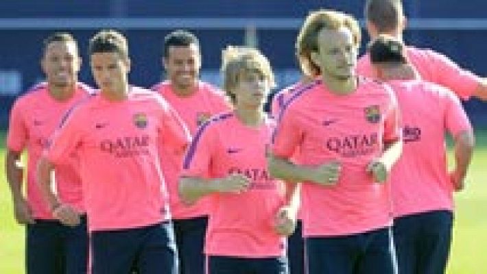 Telediario 1 - El Nápoles de Rafa Benítez pone a prueba al Barça de Luis Enrique