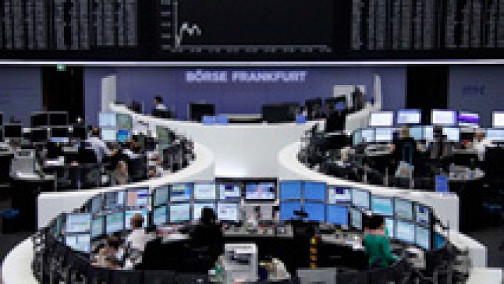 Telediario 1 - La entrada de Italia en recesión sorprende a las Bolsas europeas que cierran con fuertes caídas