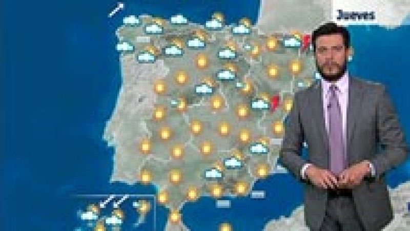 Tiempo sin cambios y temperaturas altas durante el miércoles