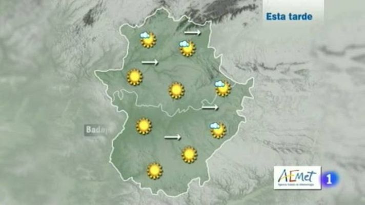 El Tiempo en Extremadura - 07/08/2014