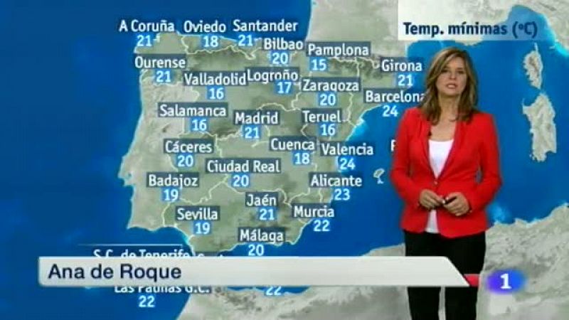  El tiempo en la Comunidad de Murcia.(07/08/2014)