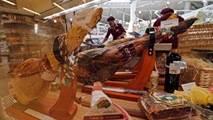 Telediario 1 - Moscú hace efectiva la prohibición de importar alimentos