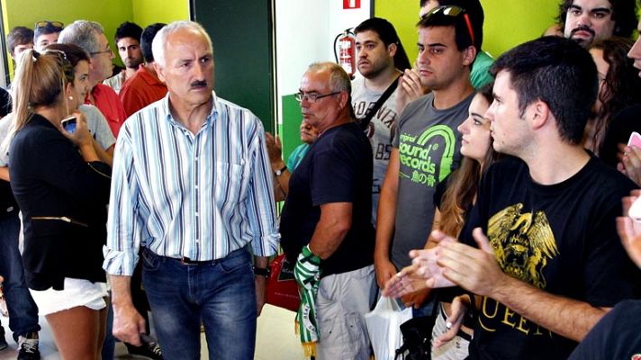 Telediario 1 - Satisfación en Santander y Miranda tras la reunión de la LFP