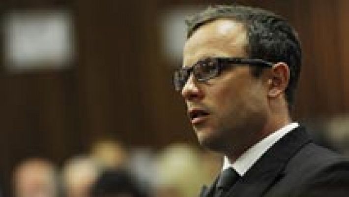 Telediario 1 - El fiscal tacha de contradictoria la versión de Pistorius