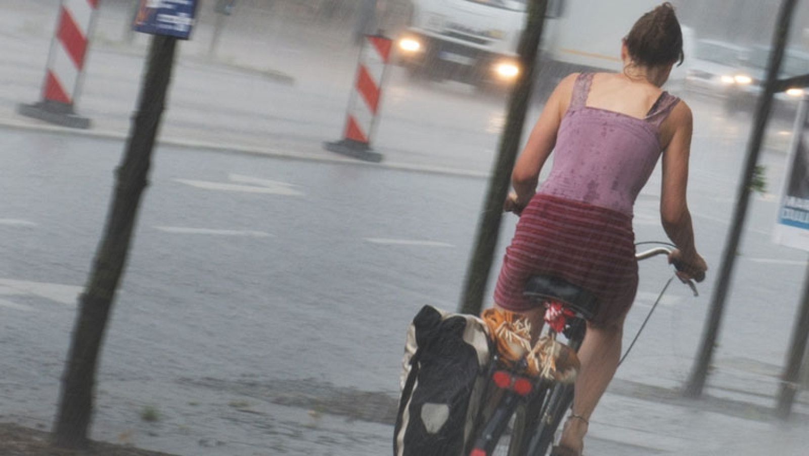 Tormentas fuertes en Navarra y Pirineos occidentales