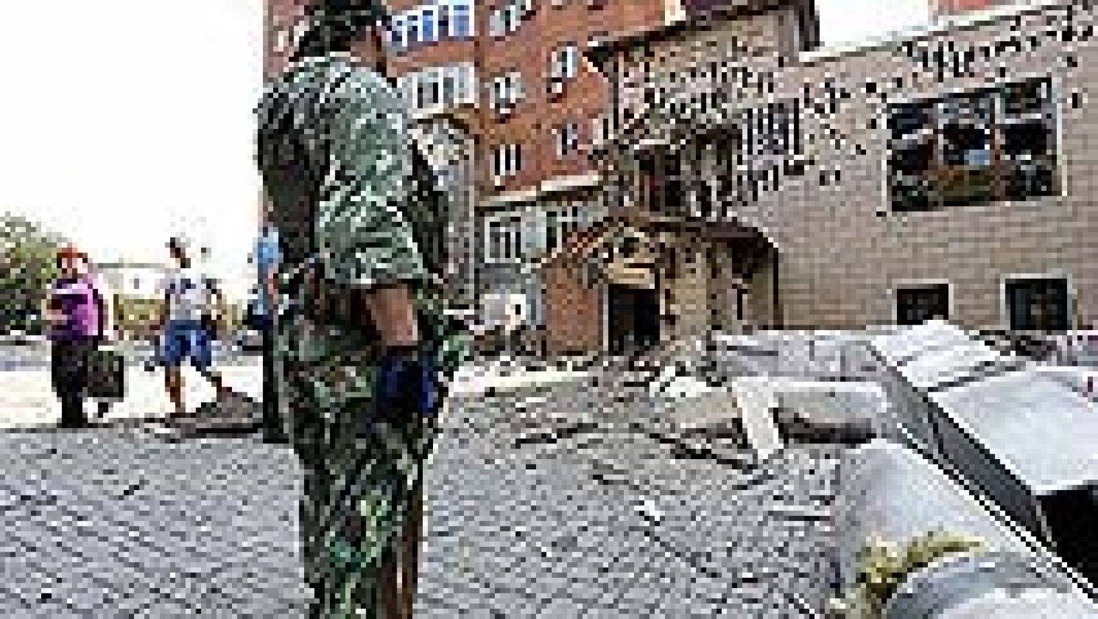 Telediario 1: Los combates en Ucrania llegan al centro de Donetsk | RTVE Play