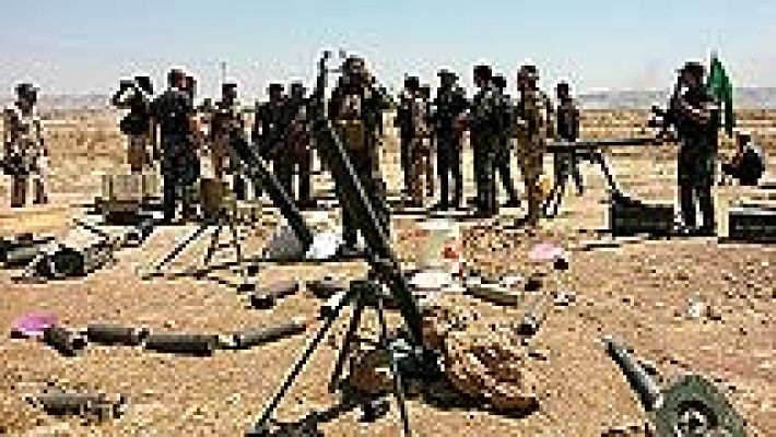 Telediario 1 - El EI toman la principal ciudad cristiana en Irak