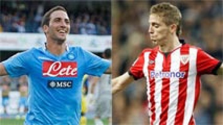 Telediario 1 - El Nápoles, rival del Athletic Club en Champions