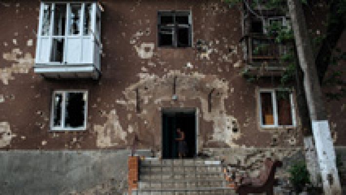 Telediario 1 - Ucrania quiere aplicar sanciones contra 65 empresas y 172 ciudadanos rusos