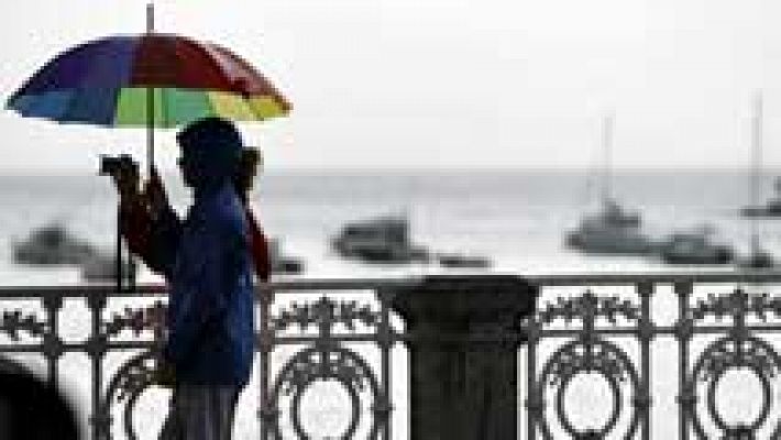 El tiempo - Tormentas en Navarra y noroeste de Aragón