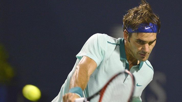 Telediario 1 - Federer vence a Ferrer y jugará la semifinal contra Feliciano