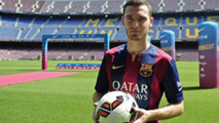 El Barça presenta a Vermaelen