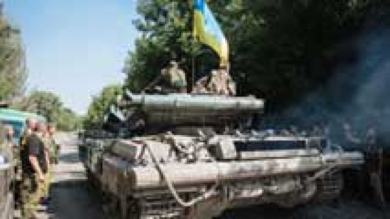 Las tropas ucranianas rodean la ciudad rebelde de Donetsk