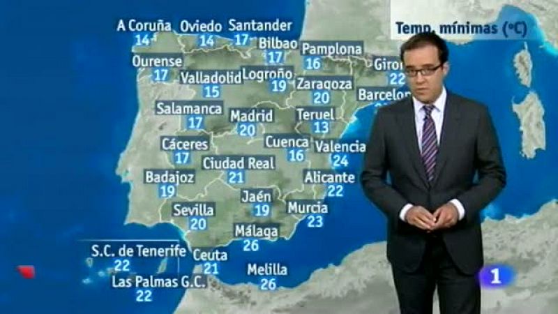  El tiempo en la Comunidad de Murcia.(11/08/2014)