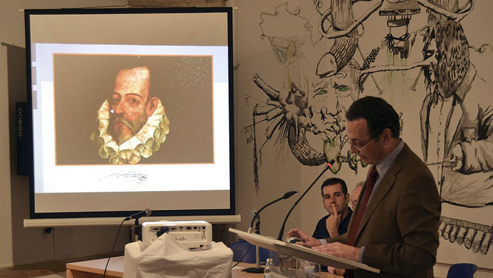 Un archivero municipal encuentra un manuscrito de Miguel de Cervantes