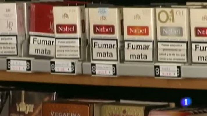 Telediario 1 - El contrabando de tabaco en Gibraltar