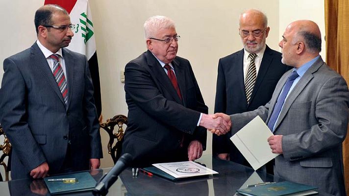 Telediario 1 - Cambio de Gobierno en Irak