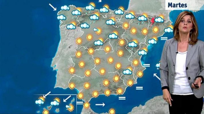 El tiempo - Lluvias en la Cornisa cantábrica y bajada de temperaturas en Levante
