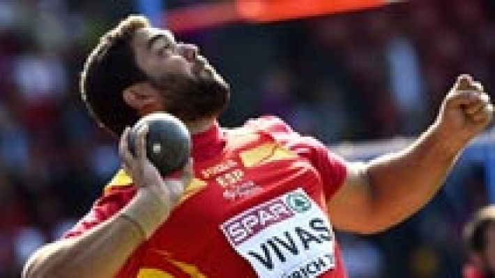 Telediario 1 - Las opciones en peso, la mejor baza del atletismo español en los europeos