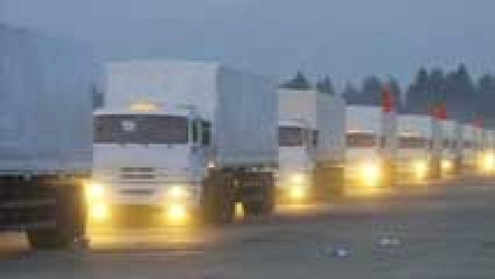 Rusia envía 280 camiones 