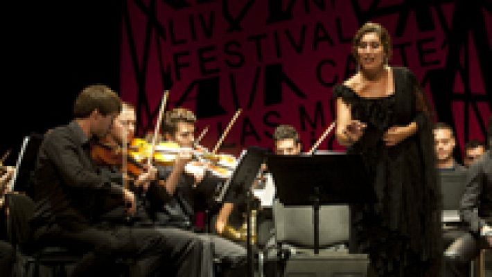 Estrella Morente recibe el "Castillete de Oro" del Festival del Cante de las Minas