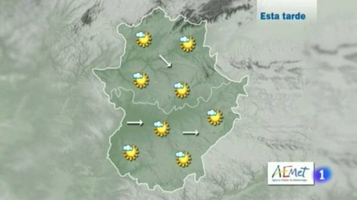 El Tiempo en Extremadura - 13/08/2014