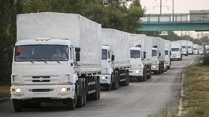  - Ucrania acepta la ayuda humanitaria rusa si la supervisan la OSCE y Cruz Roja