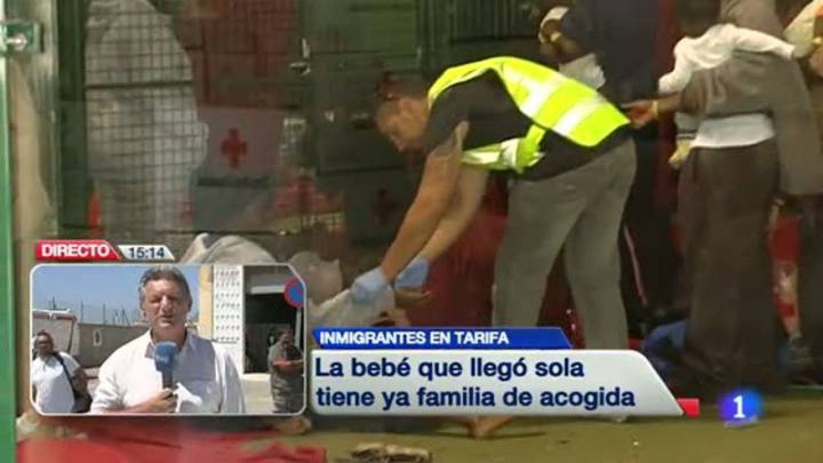 Telediario 1: Inmigrantes en Tarifa | RTVE Play