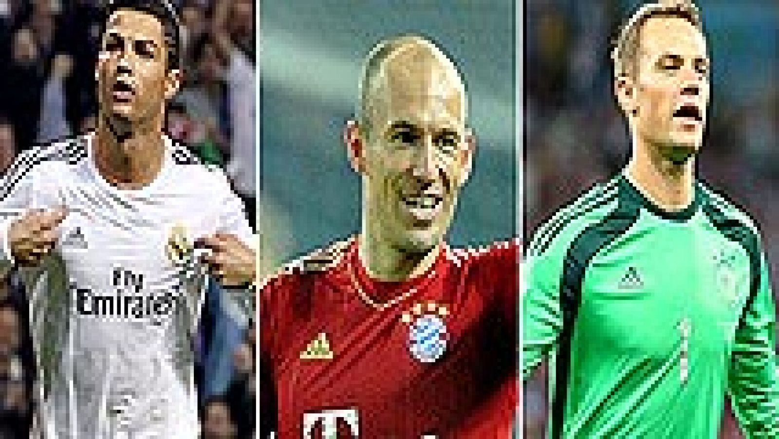 Telediario 1: CR7, Robben y Neuer, los mejores de Europa | RTVE Play