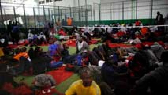 Realojados la mitad de los inmigrantes que llegaron a Tarifa