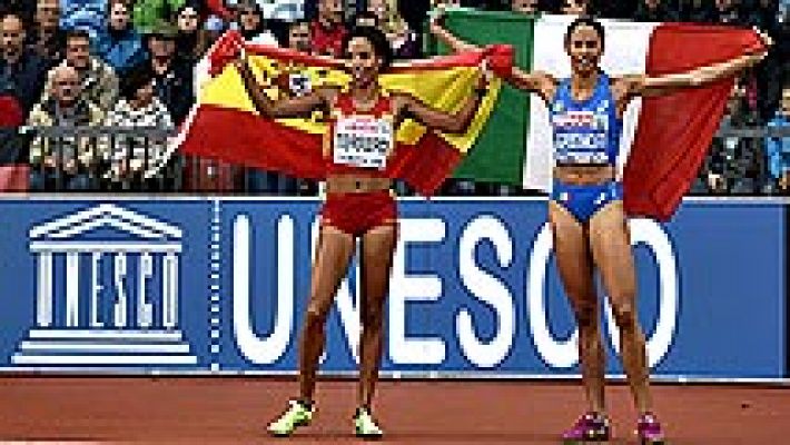 Terrero arranca el bronce a la campeona del mundo en 400