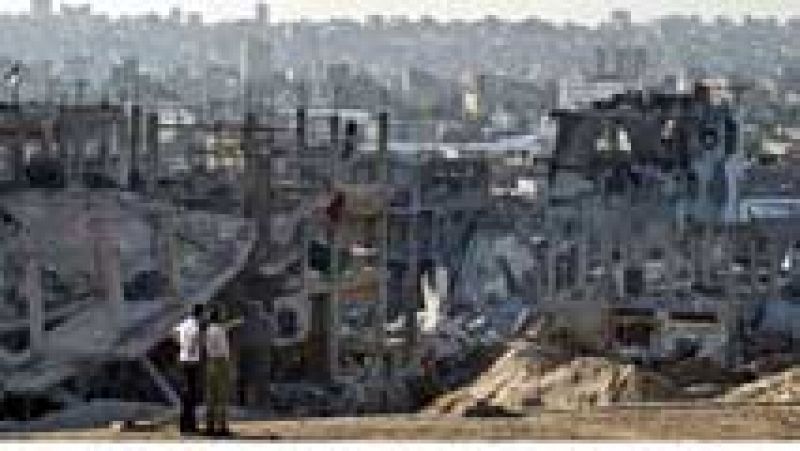 Los gazatíes aprovechan la tregua para evaluar las pérdidas tras los bombardeos