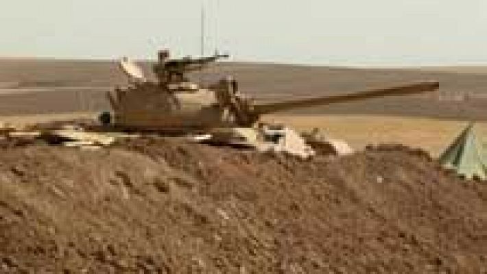 Telediario 1 - EEUU lleva a cabo uno de sus bombardeos más intensos en Irak