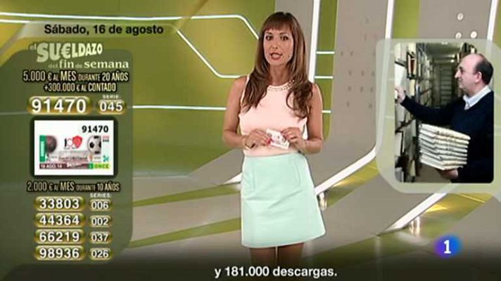 Sorteos ONCE - Sorteo ONCE - 16/08/14