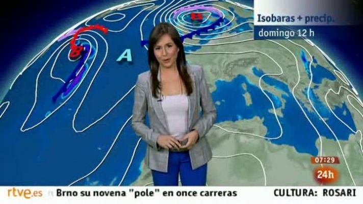 El tiempo - Ligero ascenso de las temperaturas en la mayor parte de la península