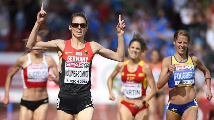  - Diana Martín bronce en 3.000 m obstáculos