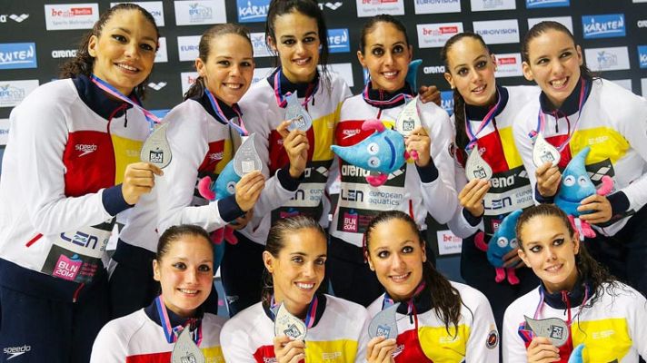 Telediario 1 - El combo español cierra el Europeo con una plata