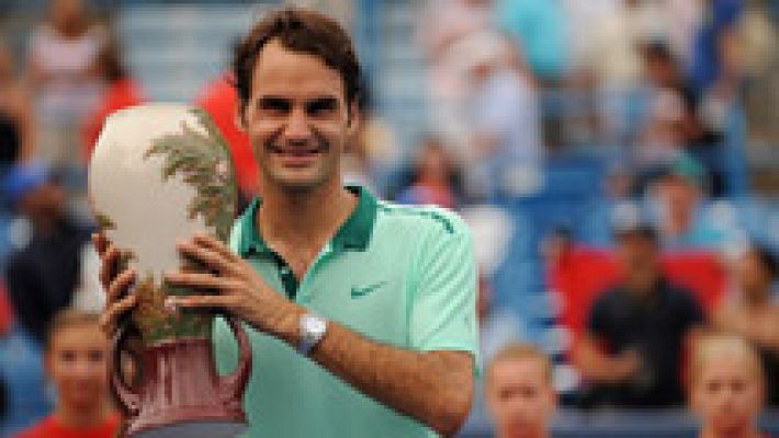 Federer vence a Ferrer y se hace con su sexto trofeo en Cincinnati