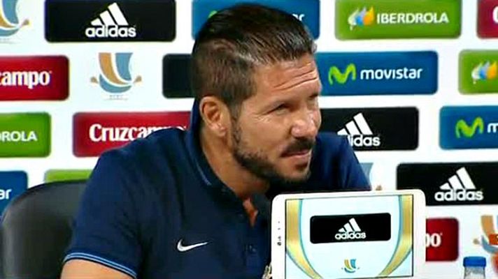  - Simeone: "Intentaremos llevar el partido al lugar que queremos"