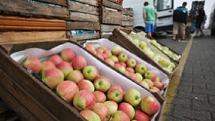 Los mayoristas de frutas están ralentizando sus compras