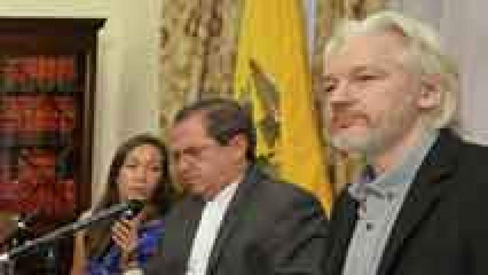 Telediario 1: Assange anuncia que pronto abandonará la embajada de Ecuador | RTVE Play