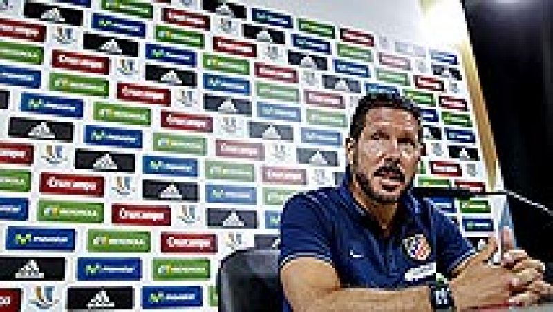 El entrenador del Atlético de Madrid, Diego Pablo Simeone, aseguró  este lunes, de cara al encuentro de ida de la Supercopa de España que  tendrá lugar este martes ante el Real Madrid, que el conjunto blanco  es "superior" al equipo del "año pasado",