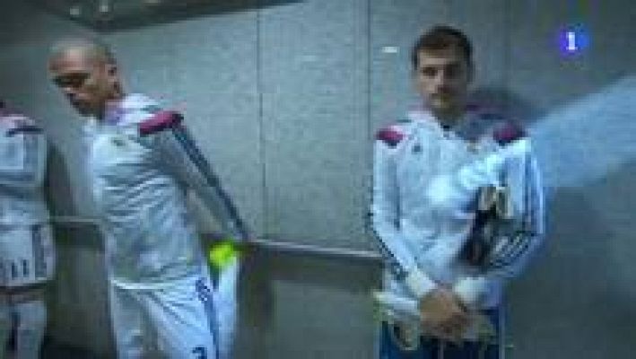  - Frialdad entre Arbeloa y Casillas