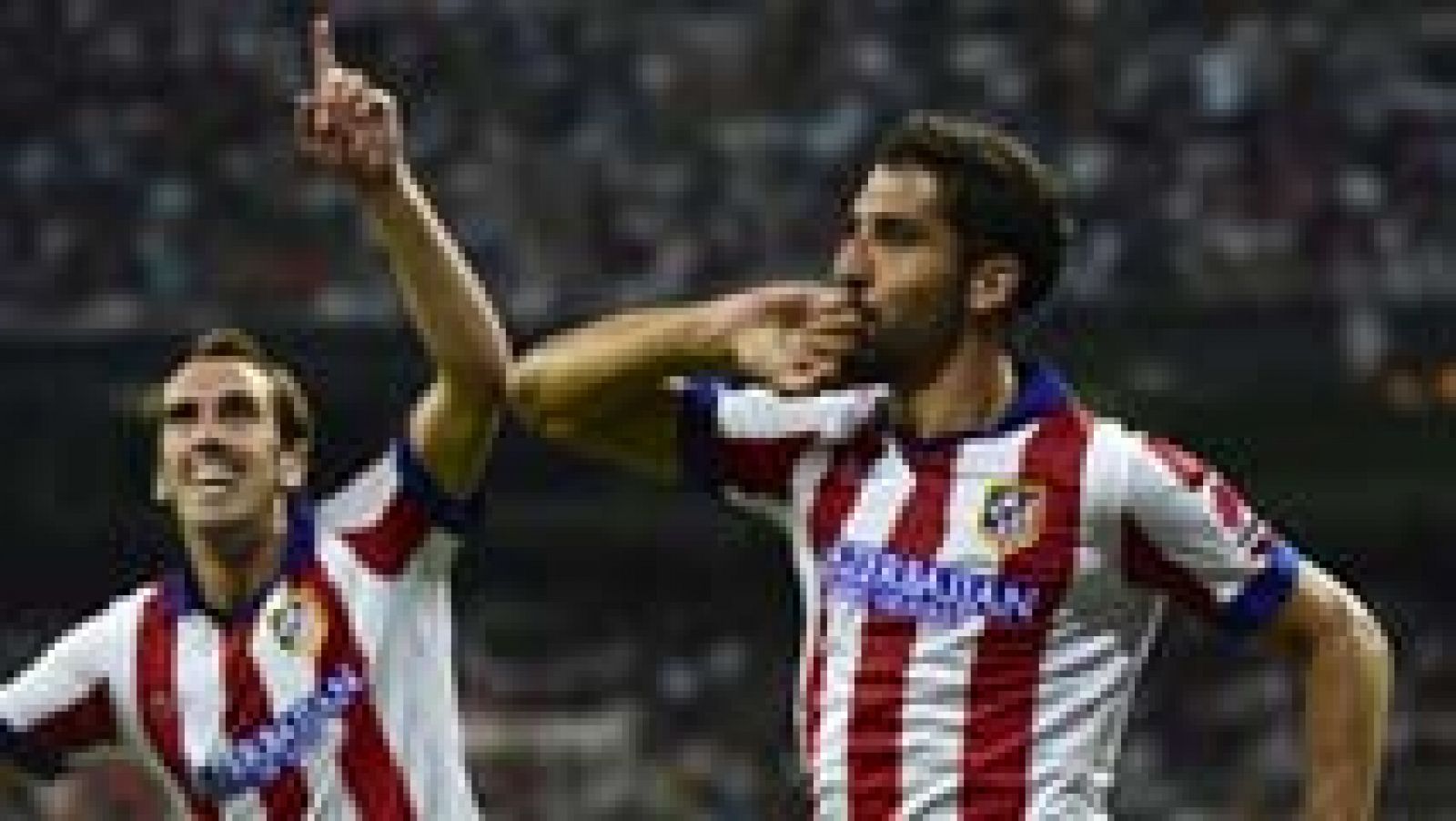 El Real Madrid se adelantó en el minuto 81 con un gol del colombiano James Rodríguez, pero siete minutos más tarde el Atlético de Madrid logró la igualada definitiva con un tanto de Raúl García al rematar de cabeza un saque de esquina.