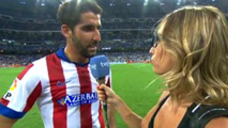 El jugador del Atlético de Madrid Raúl García ha dicho que volverán al Calderón con muchas ganas: "Queremos volver a ganar otro título", ha indicado García, que volvió a ser el referente goleador rojiblanco.