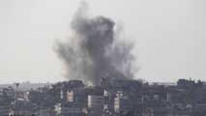 Telediario 1 - Vuelve el fuego cruzado a Gaza