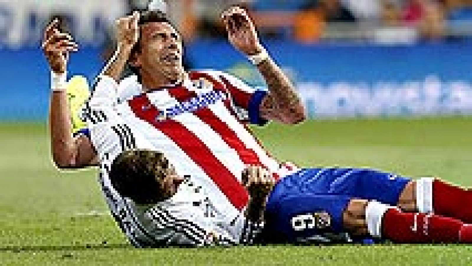 Telediario 1: Sergio Ramos no echó de menos a Diego Costa por culpa de Mandzukic | RTVE Play