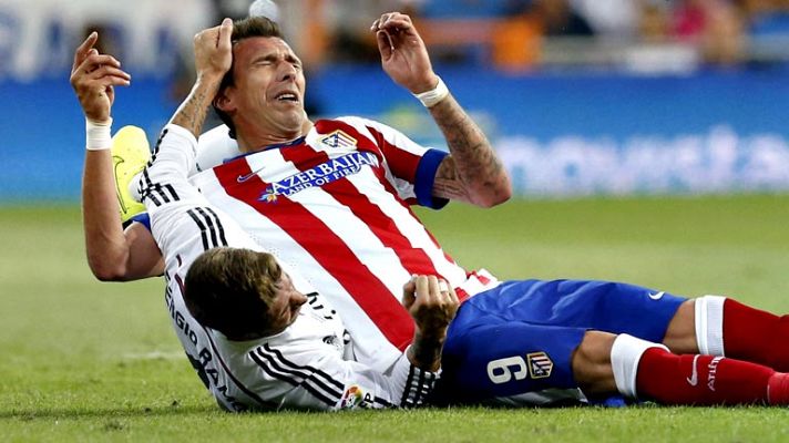 Telediario 1 - Sergio Ramos no echó de menos a Diego Costa por culpa de Mandzukic